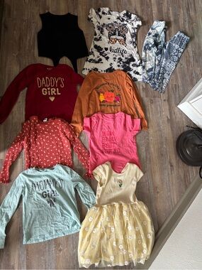 Bundle of 10 pieces for girls 5T and 6
